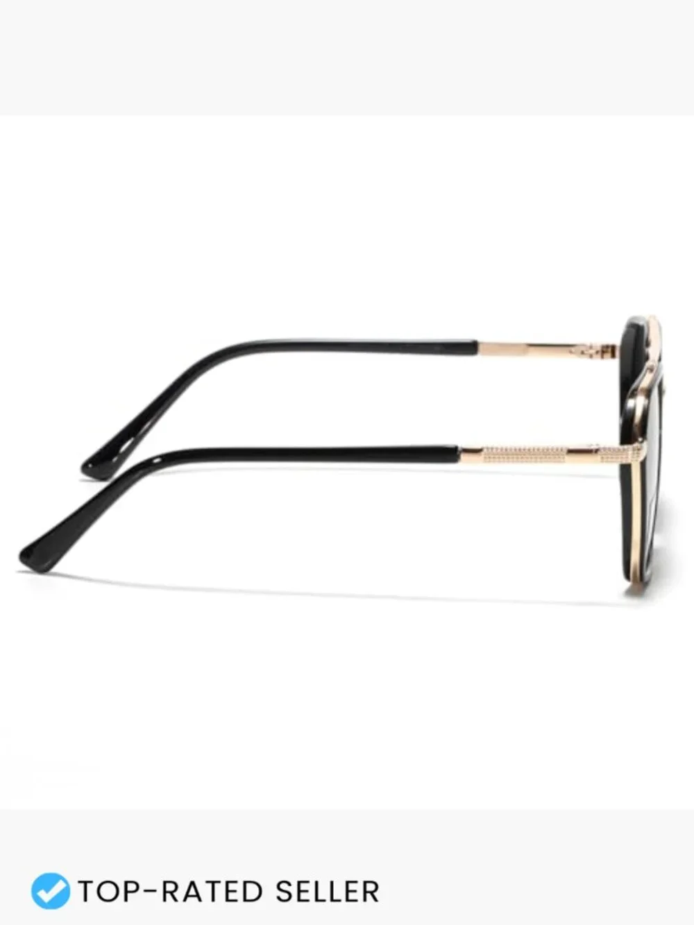 Square Frame Sunglasses Tr90 Double Bridge Polarized TAC Lens Retro Unisex